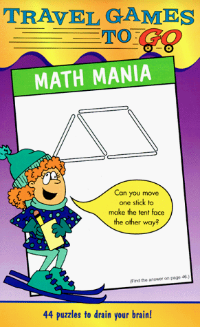 Book cover for Math Mania