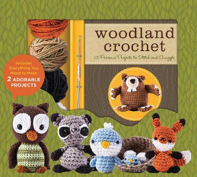 Book cover for Woodland Crochet