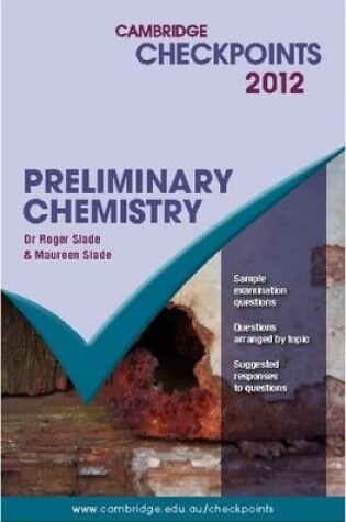 Cover of Cambridge Checkpoints Preliminary Chemistry