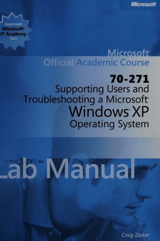 Cover of Microsoft Official Academic Course