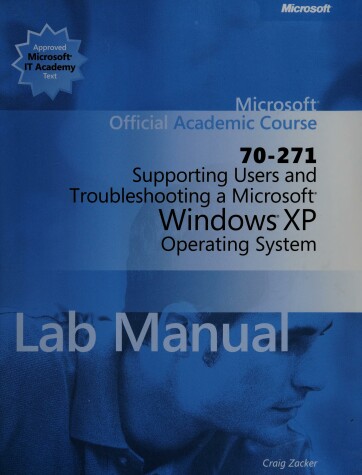 Book cover for Microsoft Official Academic Course