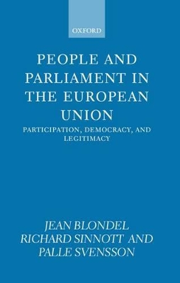 Book cover for People and Parliament in the European Union