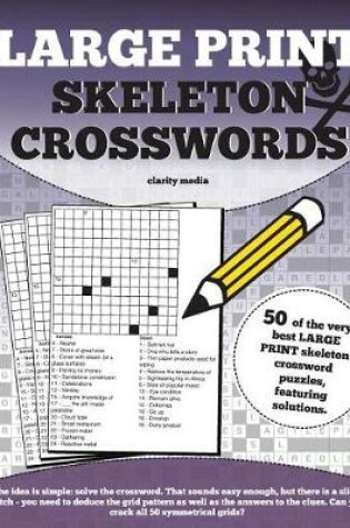 Cover of Large Print Skeleton Crosswords