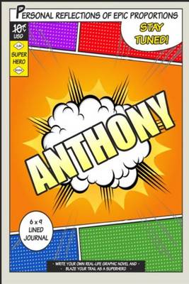 Book cover for Superhero Anthony