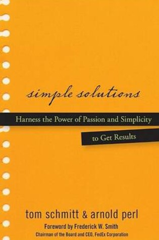 Cover of Simple Solutions