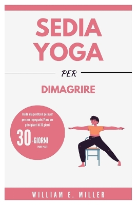 Book cover for Sedia yoga per dimagrire