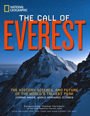 Book cover for The Call of Everest