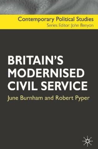 Cover of Britain's Modernised Civil Service