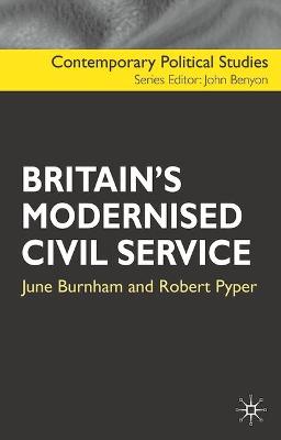 Book cover for Britain's Modernised Civil Service