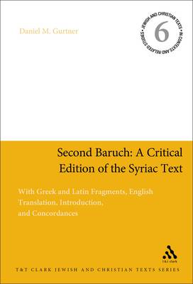 Cover of Second Baruch: A Critical Edition of the Syriac Text