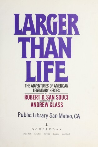Cover of Larger Than Life