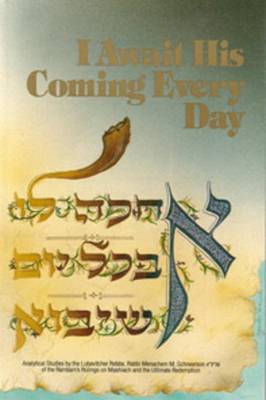 Book cover for I Await His Coming Every Day