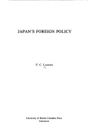 Book cover for Japan's Foreign Policy