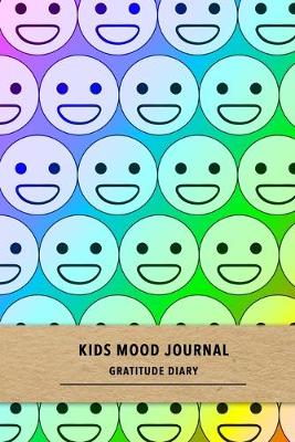 Book cover for Kids mood journal gratitude diary