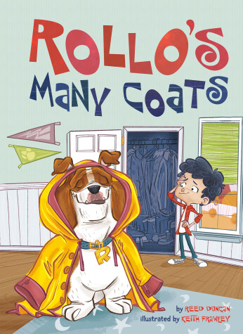 Book cover for Rollo's Many Coats