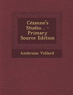 Book cover for Cezanne's Studio...