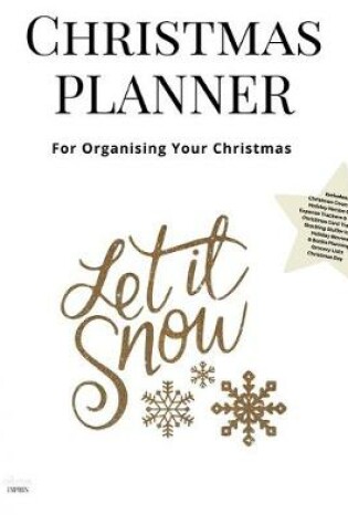 Cover of Christmas Planner Let It Snow