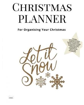 Book cover for Christmas Planner Let It Snow