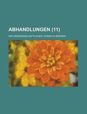 Book cover for Abhandlungen (11)