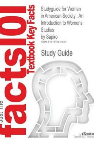 Cover of Studyguide for Women in American Society