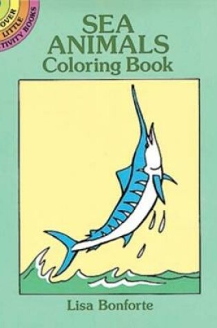 Cover of Sea Animals Colouring Book