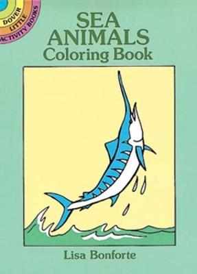 Cover of Sea Animals Colouring Book