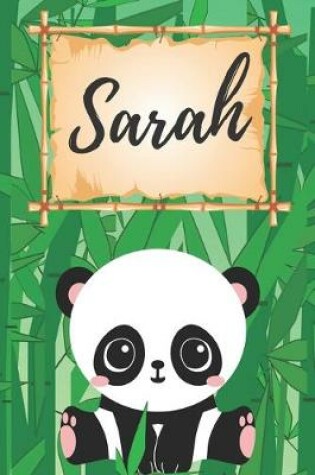 Cover of personalisiertes Notizbuch Panda / Malbuch / Kritzelbuch / Tagebuch / Journal / Notizheft / DIN A5 / Geschenke Sarah