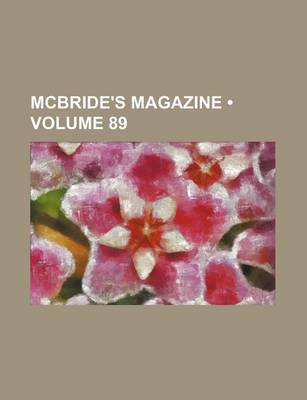 Book cover for McBride's Magazine (Volume 89)