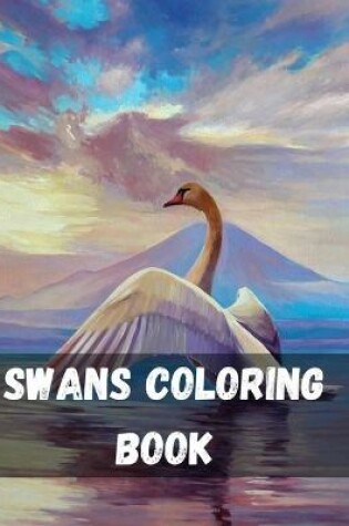 Cover of Swans Coloring Book