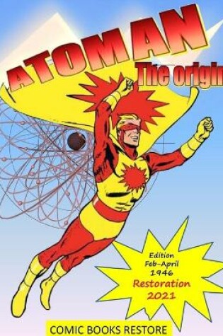 Cover of Atoman superhero, the comic book