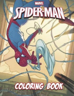Book cover for SPIDER-MAN Coloring Book