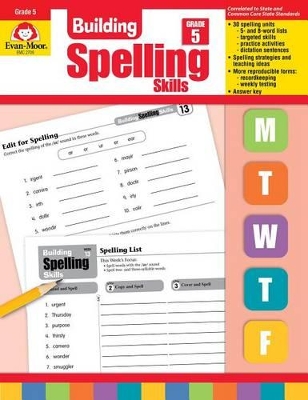 Book cover for Building Spelling Skills Grade 5