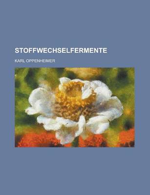 Book cover for Stoffwechselfermente