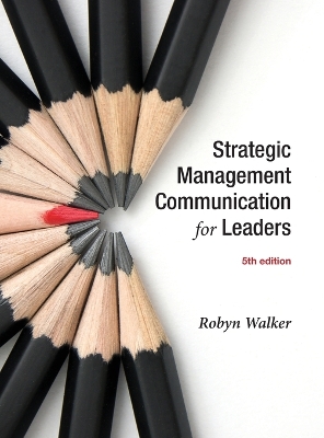 Book cover for Strategic Management Communication for Leaders 5e