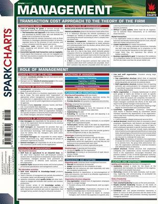 Cover of Management (Sparkcharts)