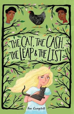 Book cover for The Cat, the Cash, the Leap, and the List