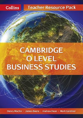 Cover of Cambridge O Level Business Studies Teacher Resource Pack