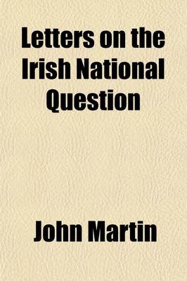 Book cover for Letters on the Irish National Question