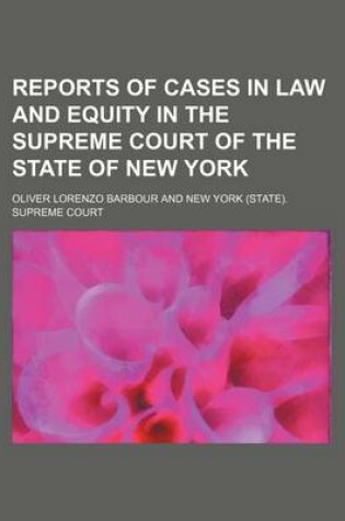 Cover of Reports of Cases in Law and Equity in the Supreme Court of the State of New York Volume 53