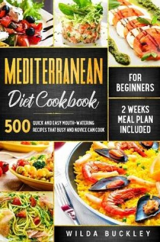 Cover of Mediterranean Diet Cookbook for Beginners