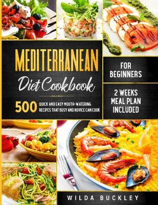 Book cover for Mediterranean Diet Cookbook for Beginners