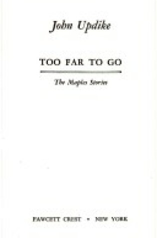 Cover of Too Far to Go