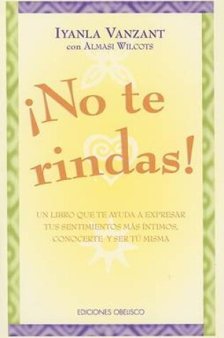 Cover of No Te Rindas!