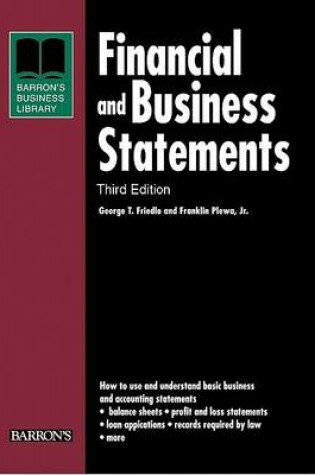 Cover of Financial and Business Statements