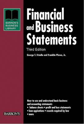 Book cover for Financial and Business Statements