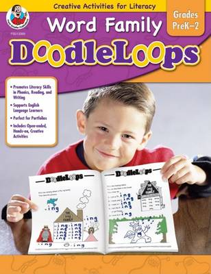 Book cover for Word Family Doodleloops, Grades PreK-2