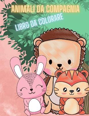 Book cover for Animali bambino libro da colorare per i bambini