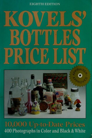 Book cover for Kovels Bottles Price List 8th