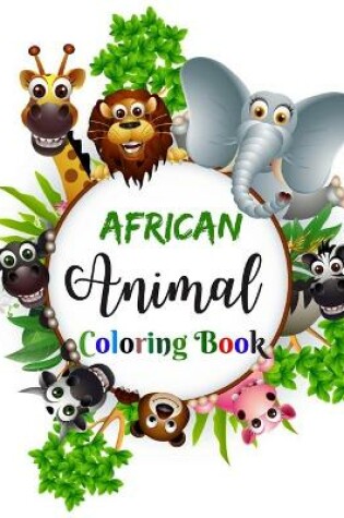 Cover of African Animal Coloring Book