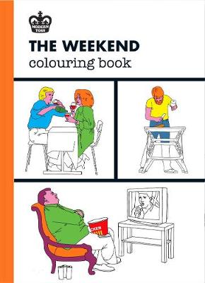 Book cover for The Weekend Coloring Book